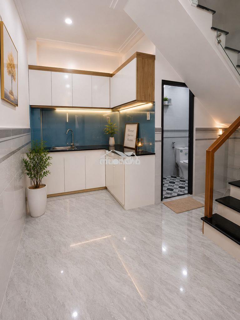 Nhà mới gần bệnh viện quận 12 4x7,2m 2pn, 2wc có giấy phép xây dựng - 2