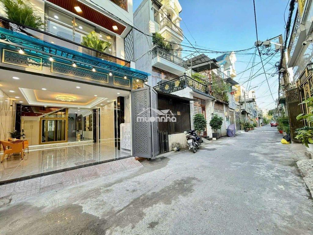 Siêu phẩm thang máy 4.5x18m đường 6m thông trần thị năm gần chợ trường - 2