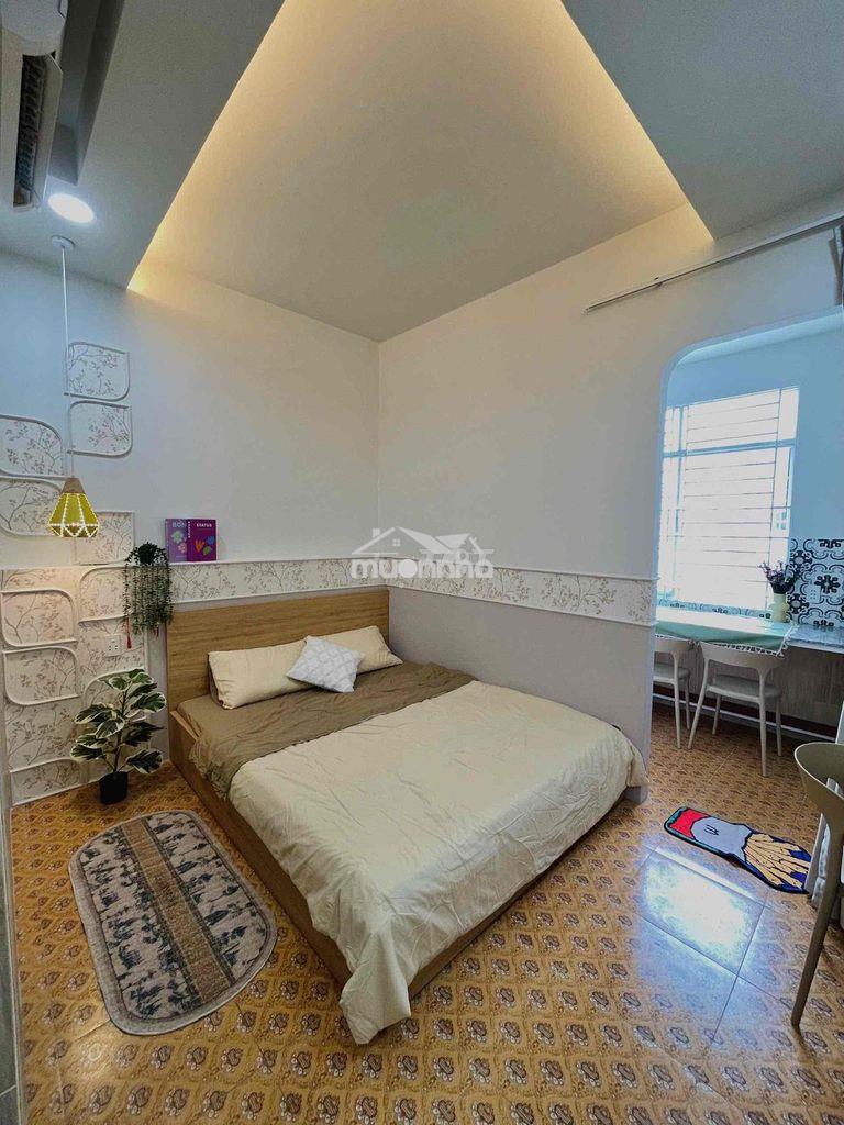✨Cho thuê căn hộ tách bếp full nội thất gần chợ bàn cờ - đh kinh tế