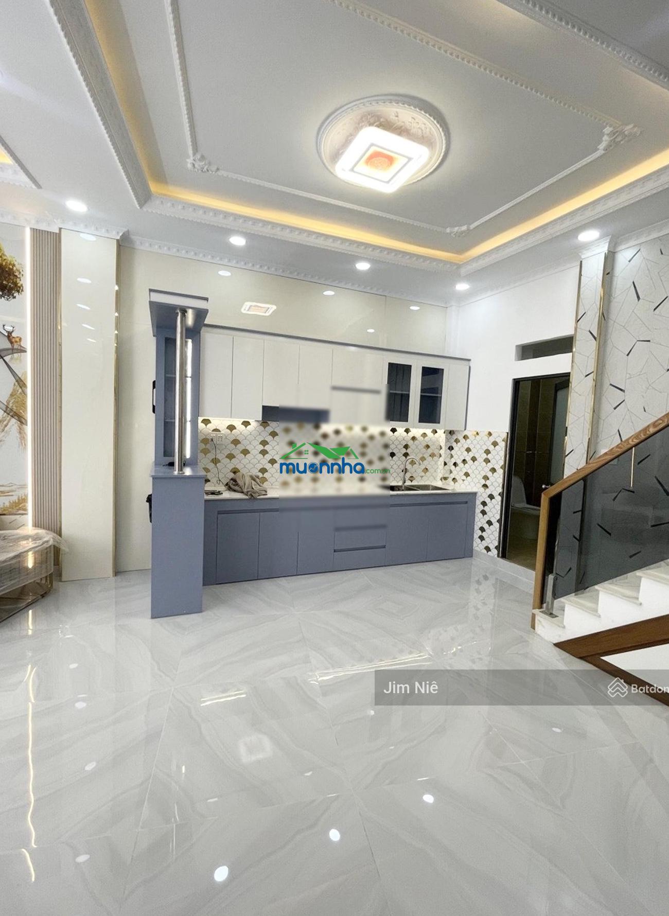 Ngay chợ phú lâm - quận 6 - nhà 3 tầng - ngang rộng 5.5m - hẻm đẹp - tặng nội thất - 2