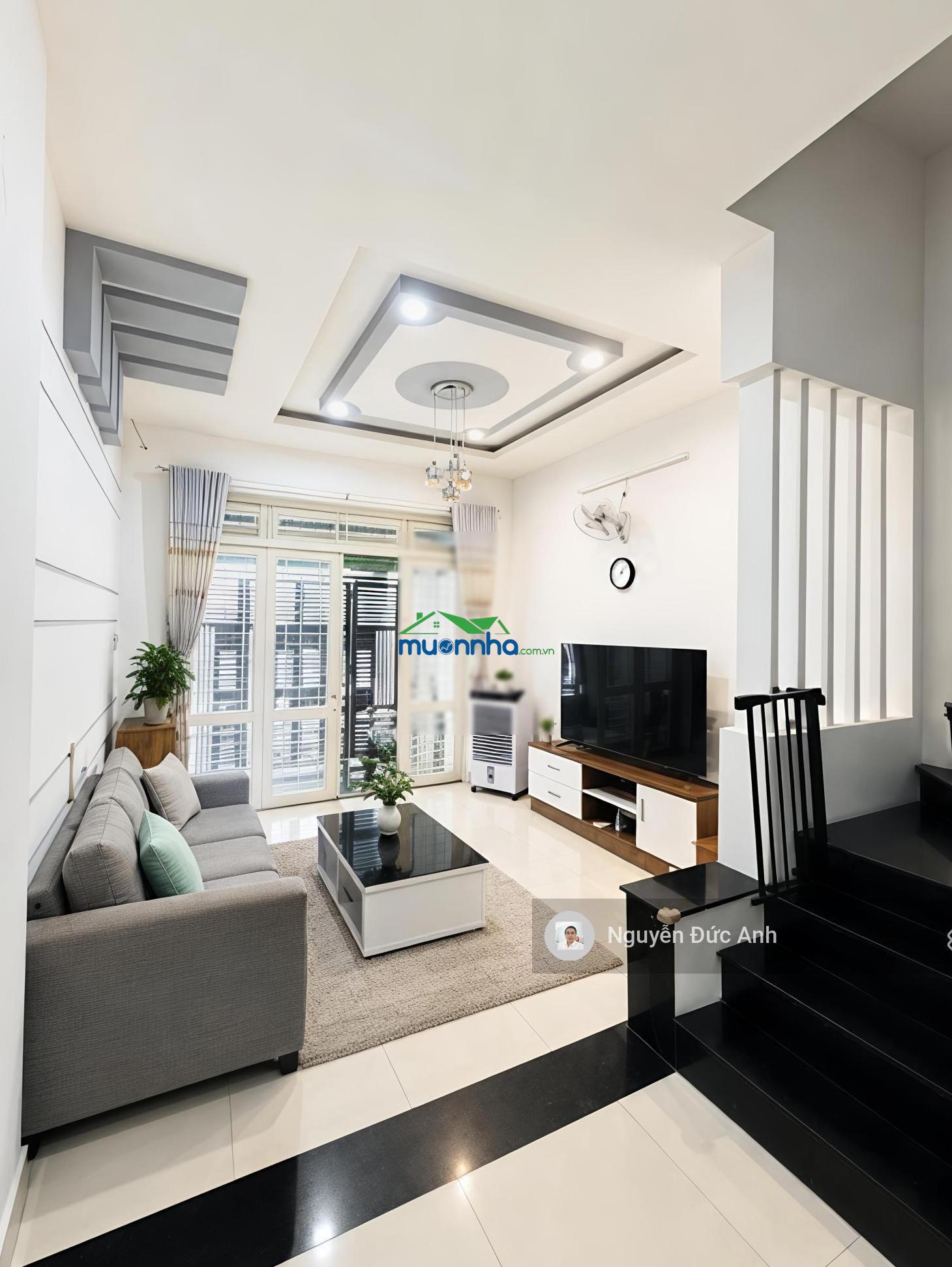 Hxh, khu phân lô dân trí cao, shr (4m*13m) vuông đẹp, nhà đúc 3tầng 4pn mái đúc cứng cáp, giá 6txtl - 3