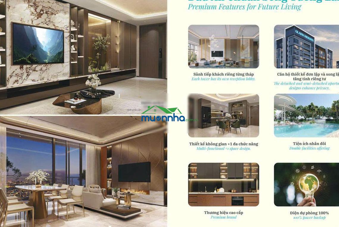 Đăng ký ngay - nhận thông tin nhanh đợt 1 về quỹ căn đẹp tại gladia heights ms thảo nguyễn