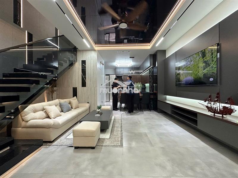 💥Siêu phẩm ngang 5,2 x 13_ nội thất cao cấp_4pn - 4wc_gần nh hòa bình