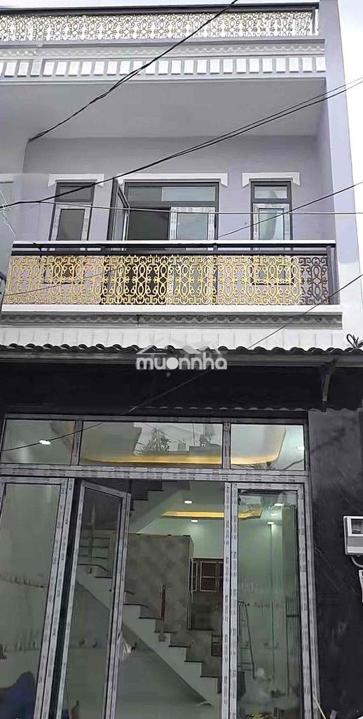 🔵 Nhỉnh 4 tỷ, nhà xây mới từ móng mễ cốc q8.  shr, nở hậu 4.4m, 3 tầng