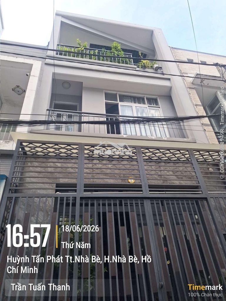 Nhà phố chính chủ, ngay saigon mới, hẻm ôtô, 5x11m, 3 tầng, vào ở ngay