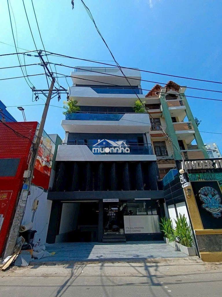 Tòa nhà cho thuê đường cộng hòa. 8x20m. hầm - 5 tầng. pccc đầy đủ