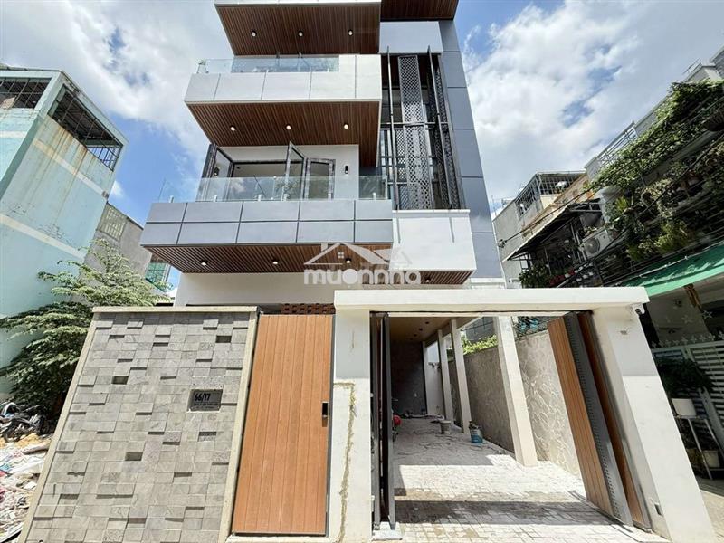 Villa mini căn góc ngang 7,5m 4 tầng có thang máy đường hiệp thành 45