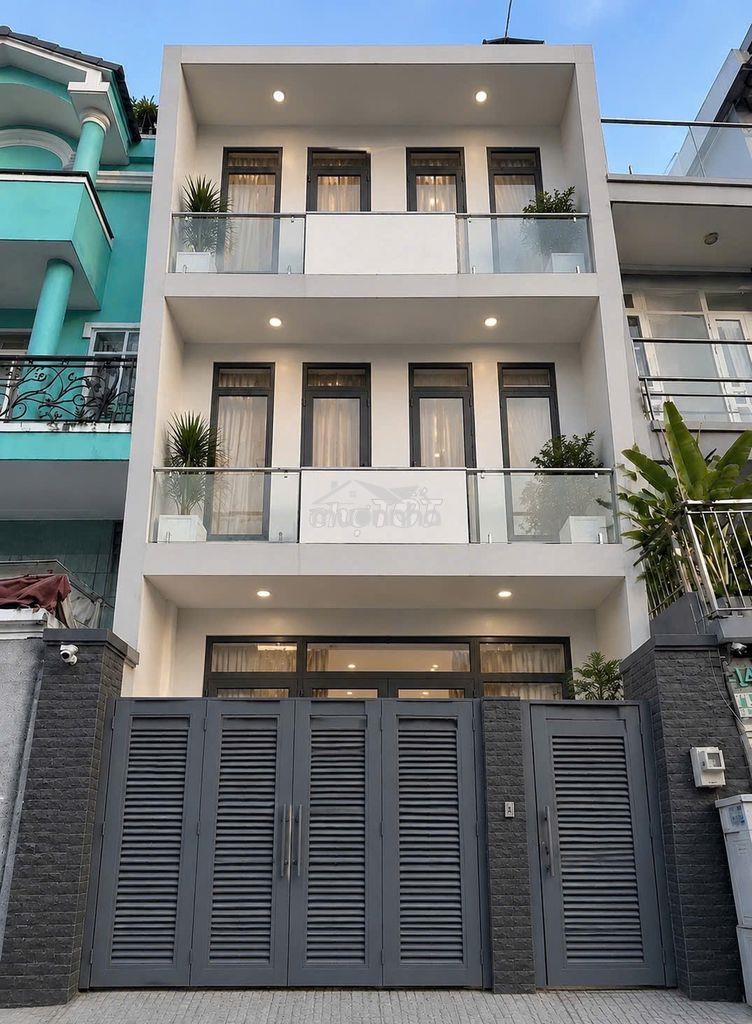 Cho thuê nhà 1 sẹc bình lợi, dt: 6x21m. trệt 2 lầu. 4pn, 4wc