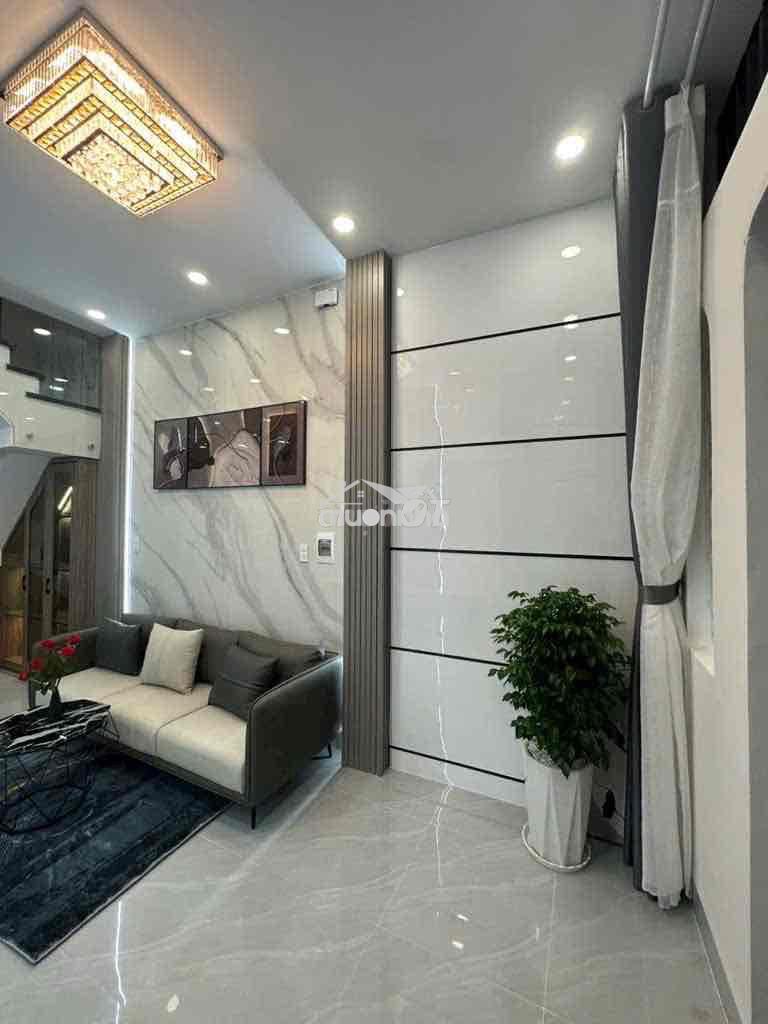 Nhà 3 tầng đẹp — gần hậu giang minh phụng văn thân (3m x 11m) 31m2 - 4