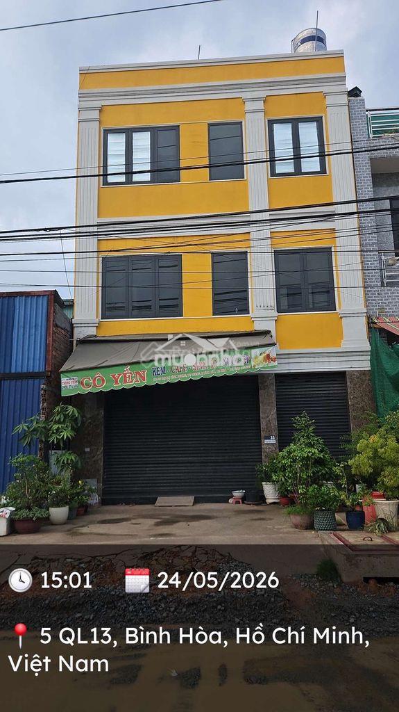 Chính chủ cho thuê nhà nguyên căn mặt tiền đại lộ bình dương, gần chợ