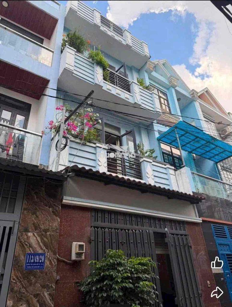 Nhà 3 tầng, hẻm xe hơi, 2/ lâm thị hố, gần hiệp thành city, cvpm qt - 2