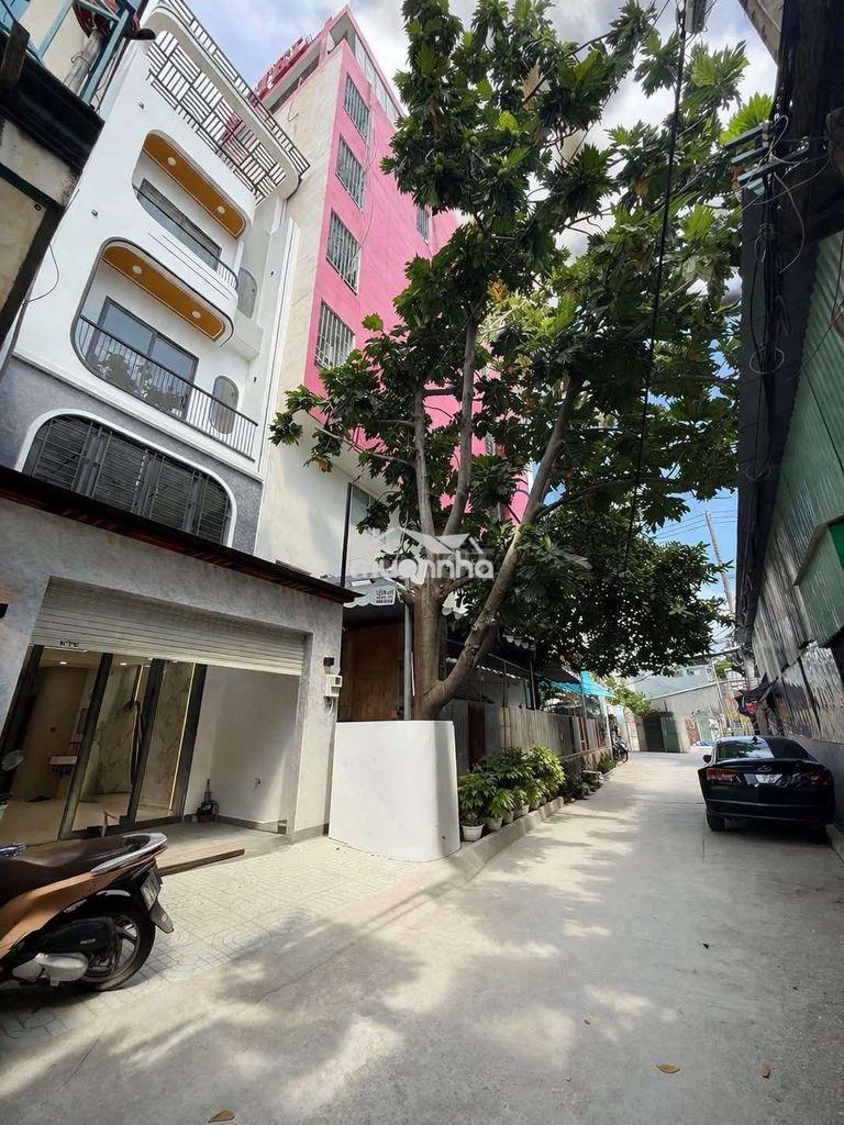 Nhà mới xây có thang máy hẻm nhựa 6m lý chiêu hoàng - 3