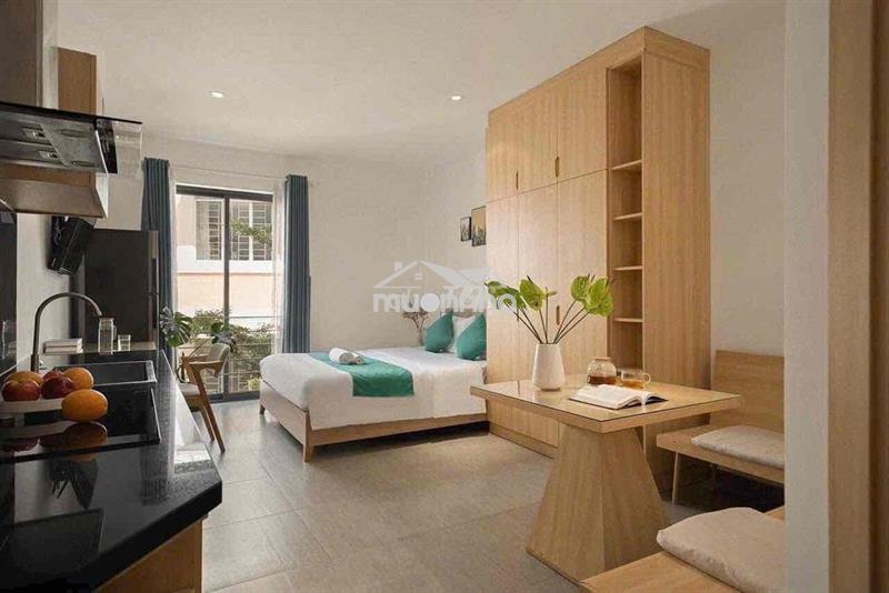 Căn hộ studio full nội thất ban công thoáng trần hưng đạo, quận 5