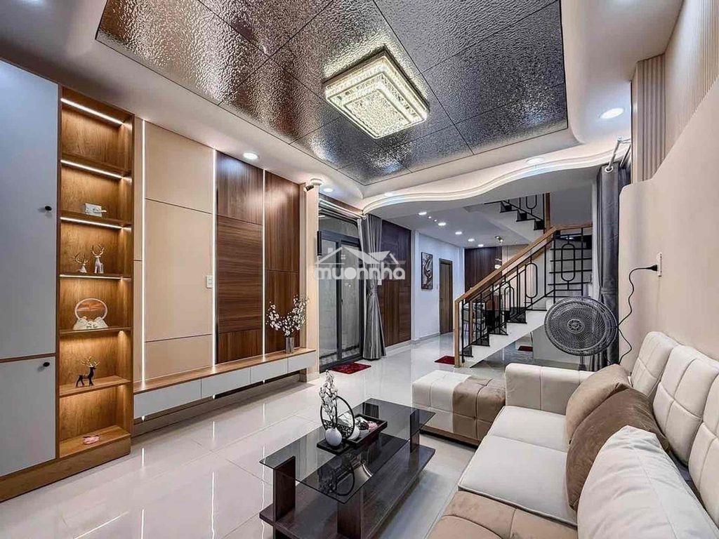Giảm nửa tỷ-nhà nở hậu-full nội thất-phan văn hân-giá chỉ 6.05 tỷ - 2