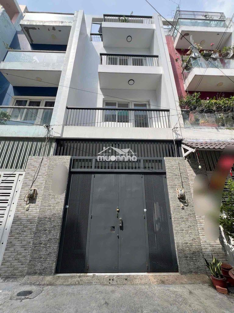 Nhà mới(4,5x13m) tân hương 4tầng 4pn 4vs hẻm 7m nhựa giá 15tr