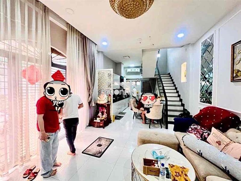 Nhà mới đẹp, lô góc, full nội thất, ko lg - trần quang diệu - 9x5(38m2