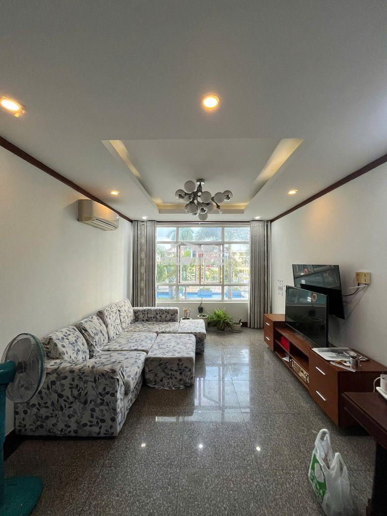 Diện tích sử dụng: 105 m2, 2pn, 1 phòng khách, 2wc