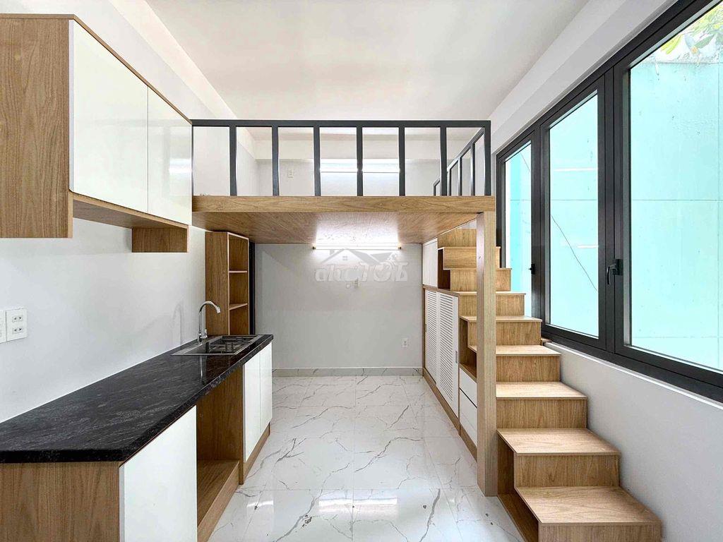 Căn hộ dự án mới duplex cửa sổ lớn full nội thấy - 3
