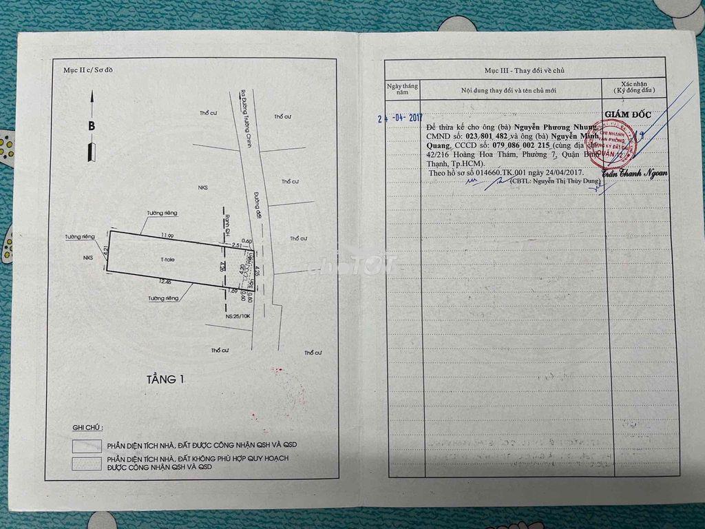 Bán nhà 121/ trường trinh q12 4.2x15 - 3