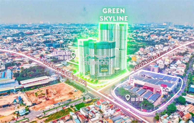 Sở hữu căn hộ 2pn green skyline - vị trí vàng, thanh toán cực hấp dẫn