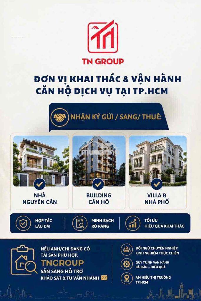 Nhà mới làm bnb bình thạnh có thang máy
