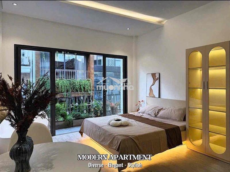 Cho thuê căn hộ 1pn 40m2 ban công thoáng mát - đường cây điệp quận 1