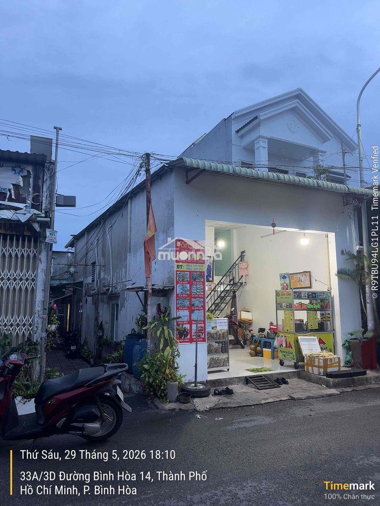 Nhà cấp 4 gác lửng dt 90m bình đáng vị trí kinh doanh vip - 3