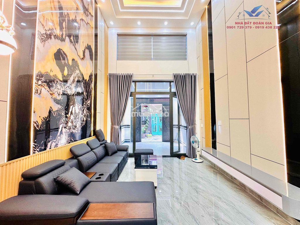 Nhà đẹp 4m x 20m 1/ ngắn đường nguyễn thị kiểu đối diện trường học - 3