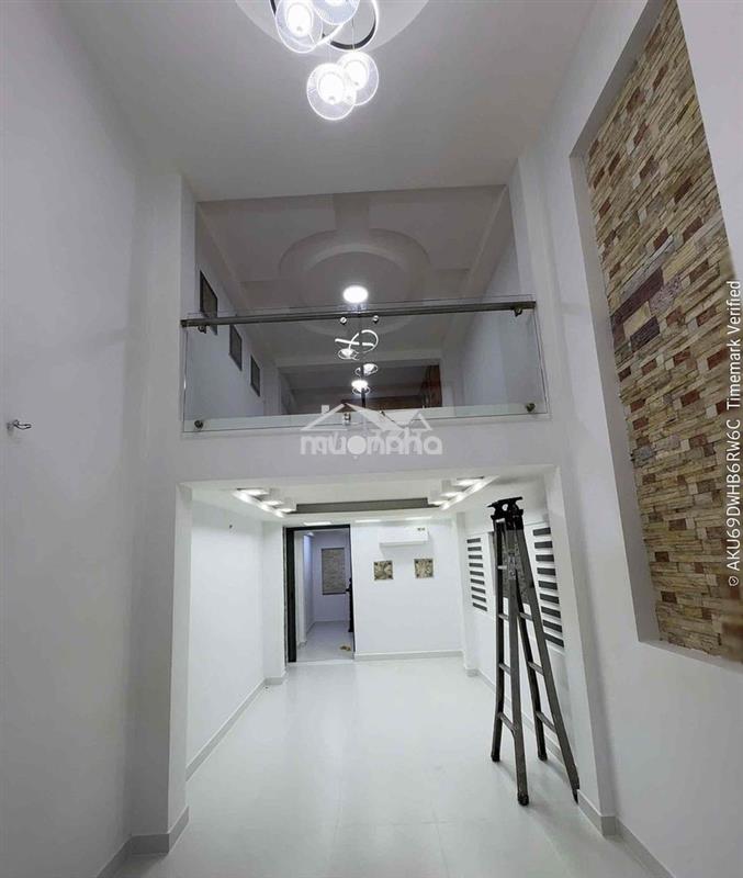 Hẻm xe hơi thông bàn cờ - nhà 5 lầu - mới toanh vào ở ngay.