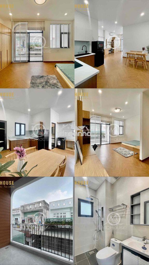 Chdv 1pn/studio/duplex ban công full nội thất ngay bốn xã đầm sen aeon