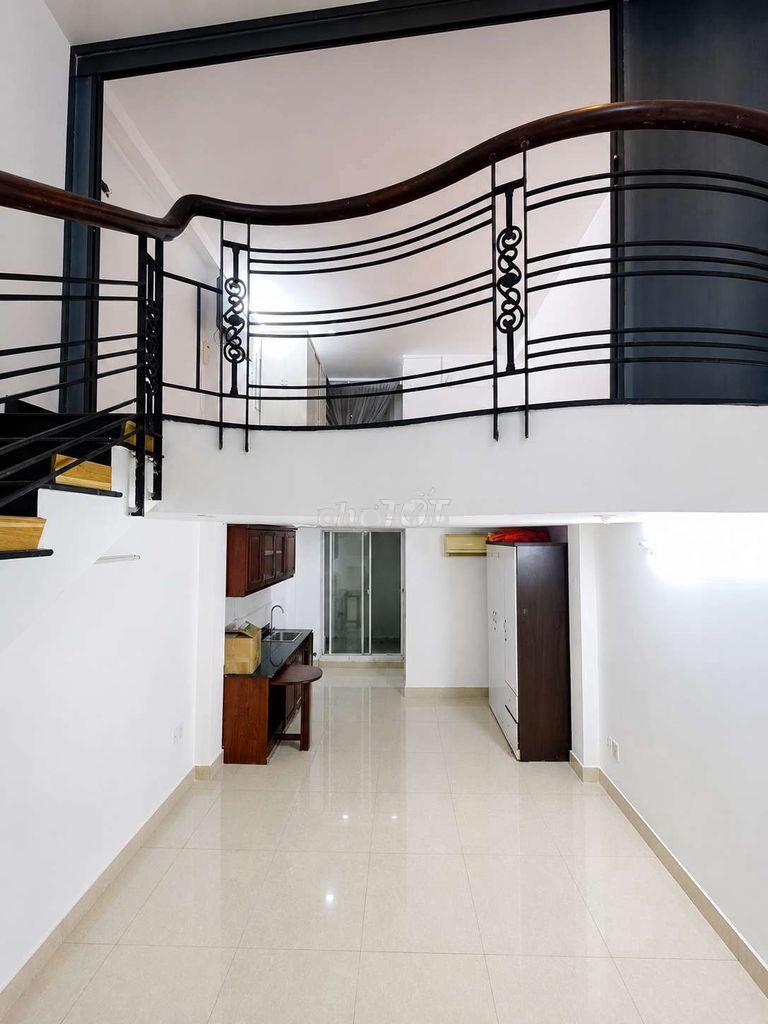 Căn hộ tầng trệt + tầng lửng đúc thật 50m² – 2wc – hẻm xe hơi - 2