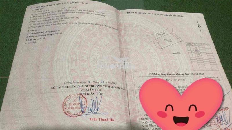 Về lô bhk bình triều thăng bình