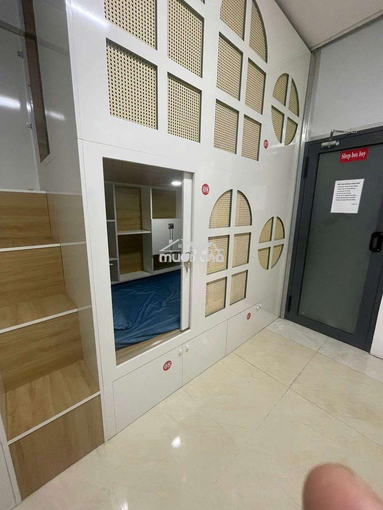 Ký túc xá sleepbox tiện nghi gần nguyễn văn trỗi, giá 1tr8