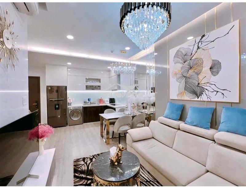 The pegasuite 1 căn 75m2 2 phòng ngủ nội thất đầy đủ vào ở ngay