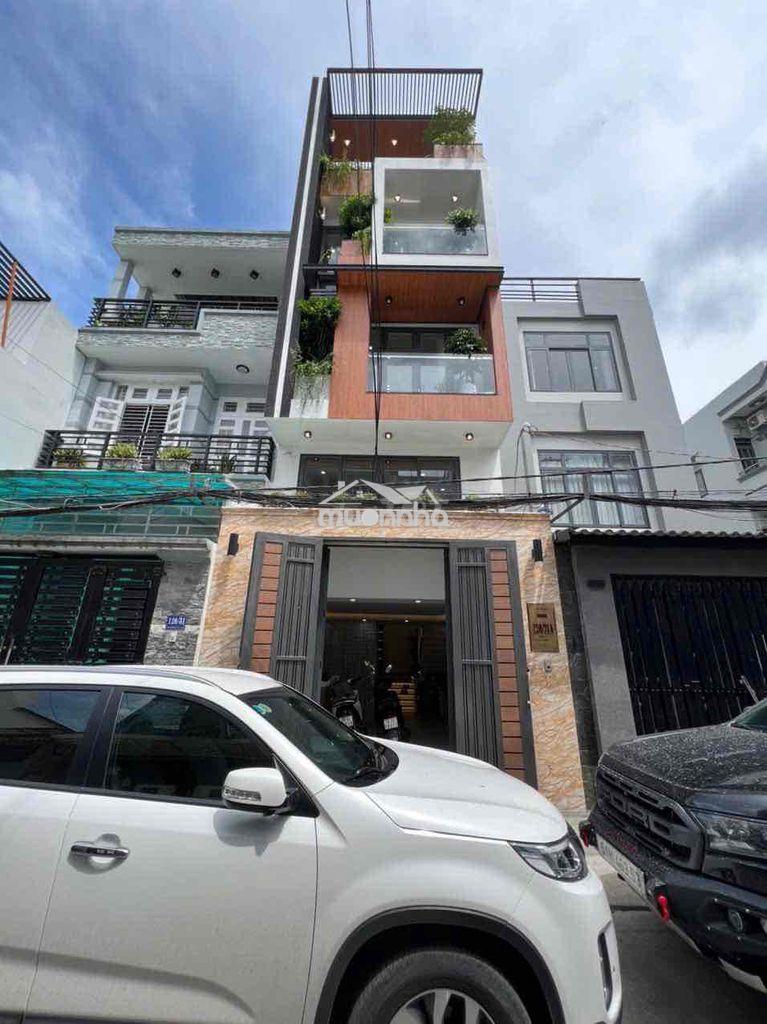 Cho thuê nhà hxt 1 trệt lững 3 lầu st lê đức thọ p6 gv