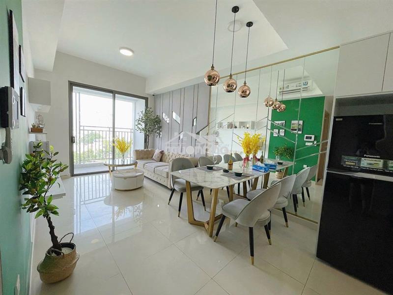 Cho thuê căn hộ chung cư mỹ vinh, quận 3, 86m2, 2pn, 15tr/tháng