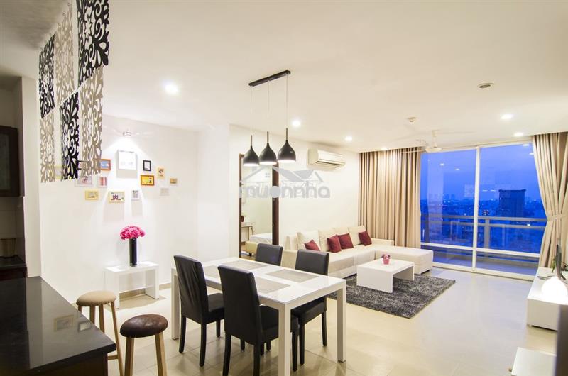 Cho thuê căn hộ chung cư phúc yên, tân bình, 125m2, 3pn, 3wc. 14 triệu
