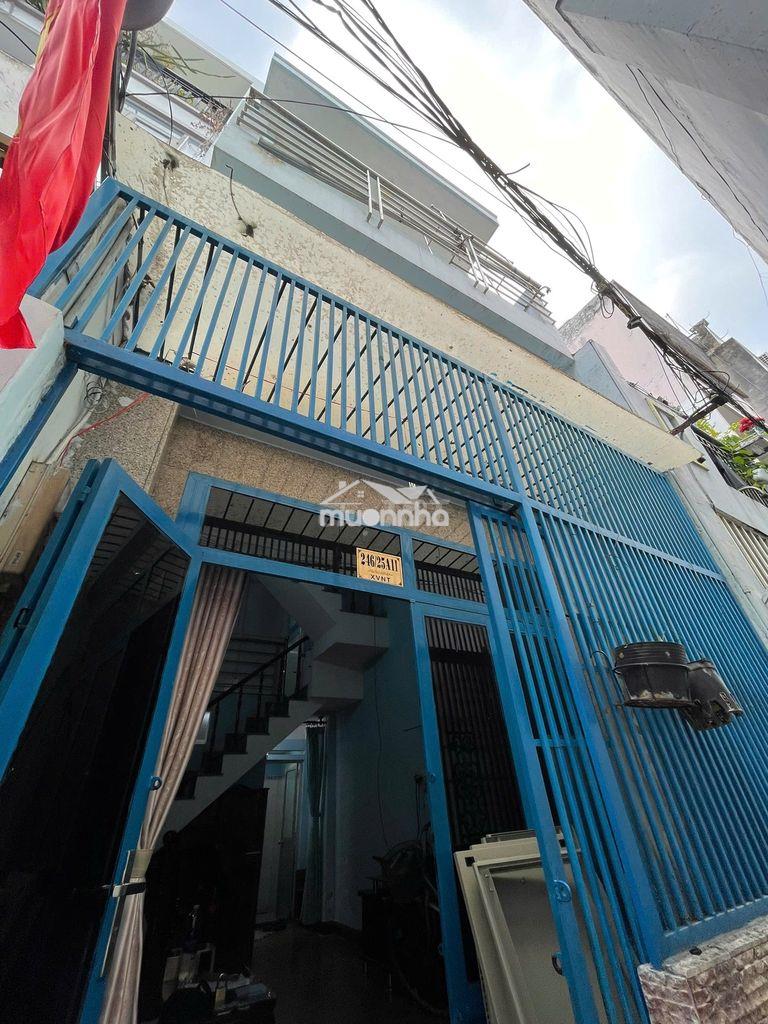 Cho thuê nhà nguyên căn, 3 phòng ngủ, trệt, 1 lửng, 1 lầu, có nội thất