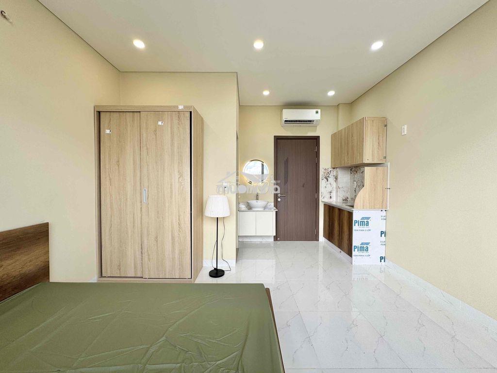 Căn hộ mini có bancong full nội thất gần công viên làng hoa - 3