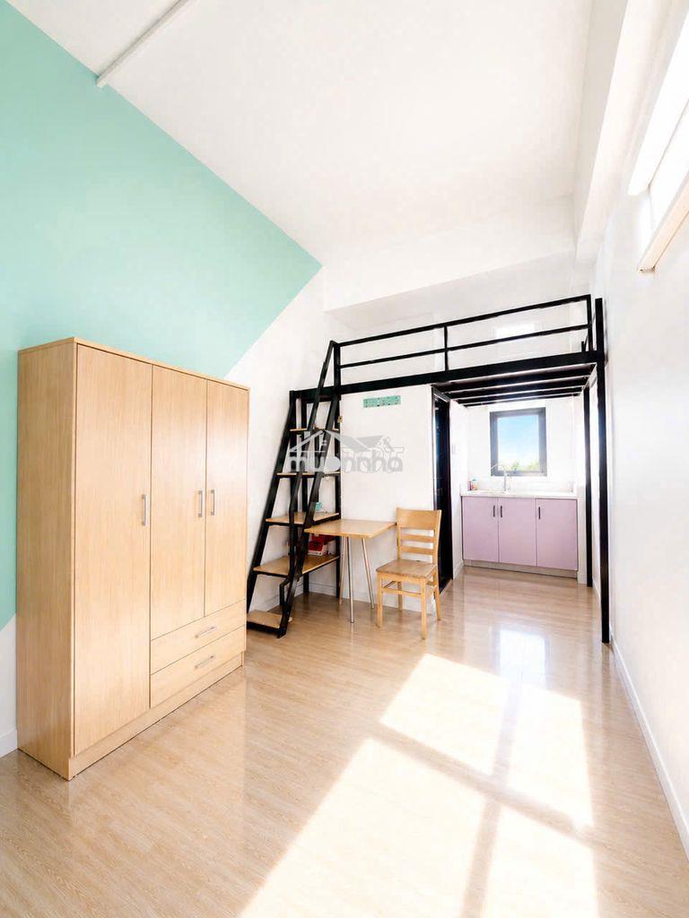 Phòng trọ có gác 25m2, thang máy quận 5 gần đại học y dược, ueh