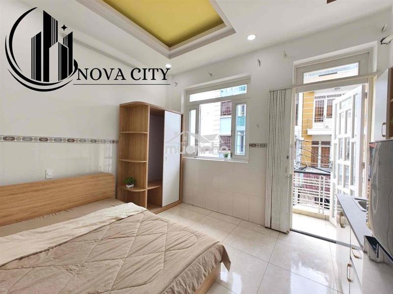 Studio ban công full nội thất gần bến xe quận 8, chung cư pega suite
