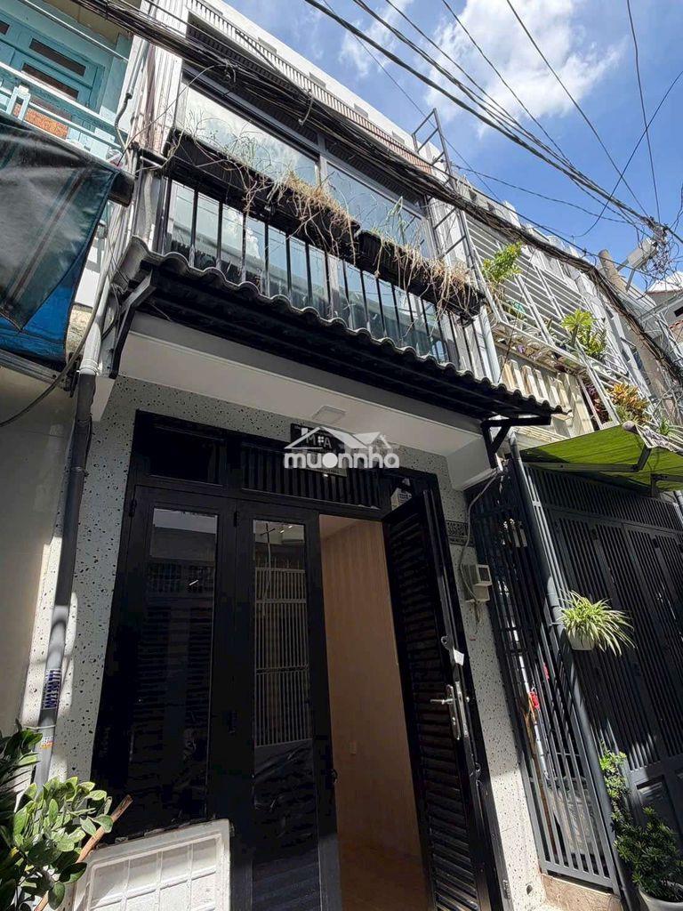 Nhà 1 lầu 19m2 hẻm xe hơi đường thống nhất, ngay trường phan tây hồ