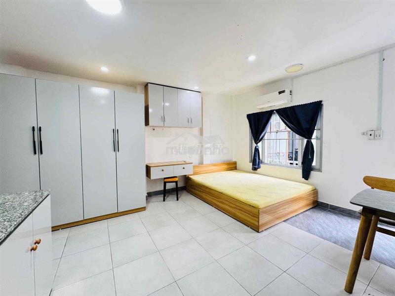 Hiếm studio ban công máy giặt riêng 40m2 full tiện nghi ngay trường sa