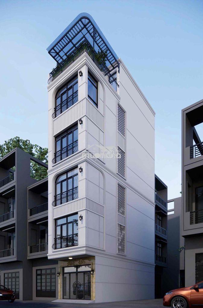 Nhà mới 3 thoáng 6 tầng thang máy