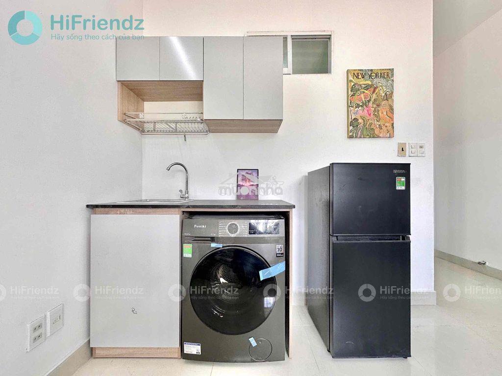 Studio cửa sổ lớn máy giặt riêng - 3