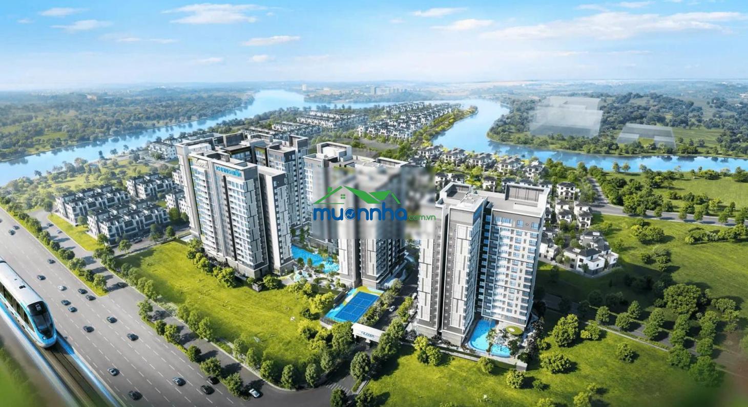 Căn 1pn+1 chỉ 4,8 tỉ gladia heights 51,23m² - ban công đông bắc view trực diện hồ bơi ngân hà 70m - 4