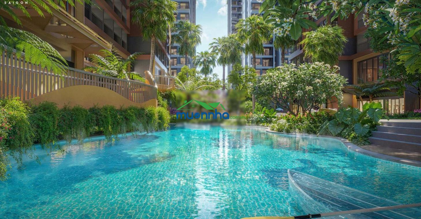 Studio view nội khu tại monrei saigon dòng sản phẩm dễ khai thác cho thuê ở dự án - 2