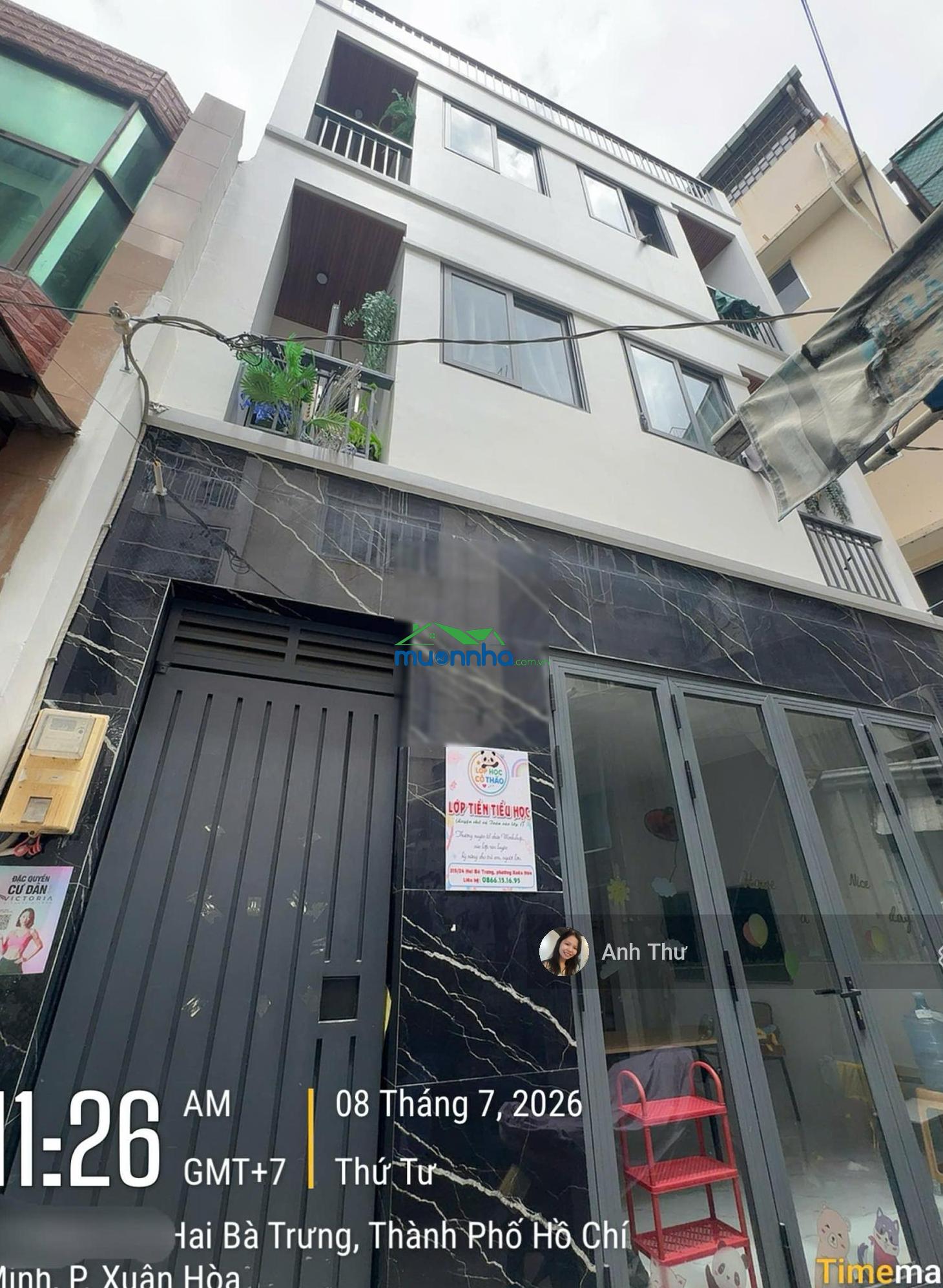 Giảm 1,5 tỷ bán gấp! nhà hai bà trưng ngay chợ tân định (6x14,5m) 4 tầng 8chdv 70tr/th - 15,5 tỷ tl - 3