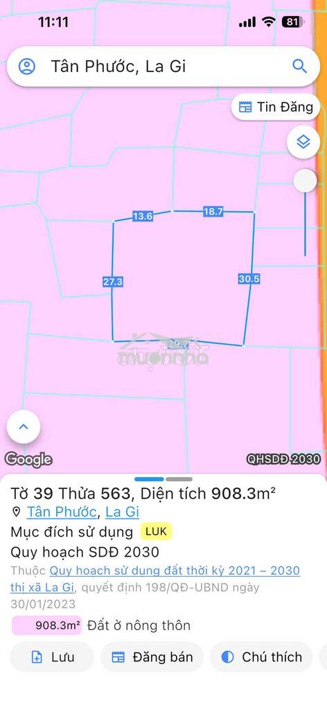 Bán 2 lô đất nông nghiệp liền kề mặt tiền đường nguyễn du - 3