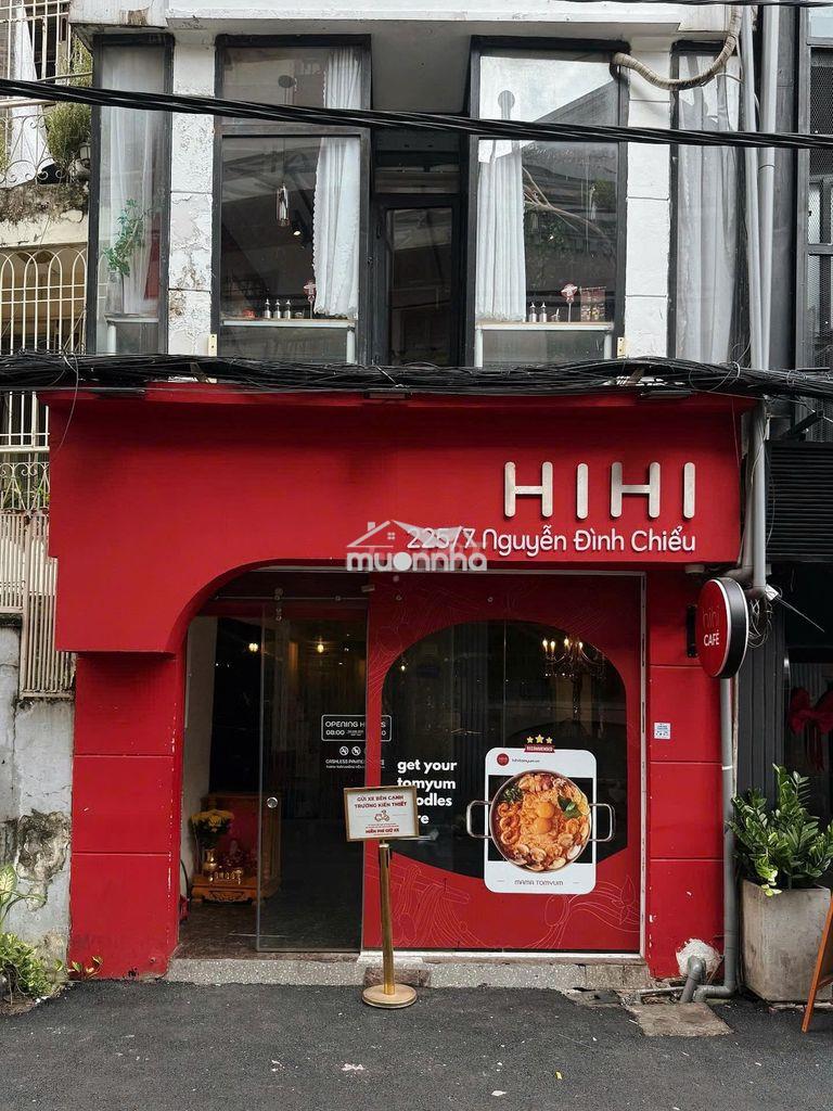 Cho thuê nhà hxt nguyễn đình chiểu q3, 4x17m, trệt 2 lầu, giá 33tr
